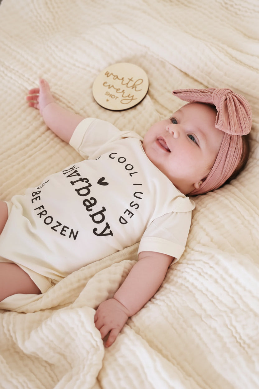 So Cool I Used To Be Frozen Graphic Bodysuit | Natural