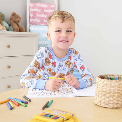 Personalized Coloring Book | Construction Zone