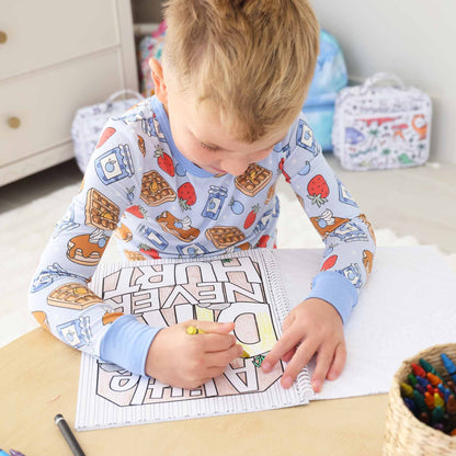 Personalized Coloring Book | Construction Zone