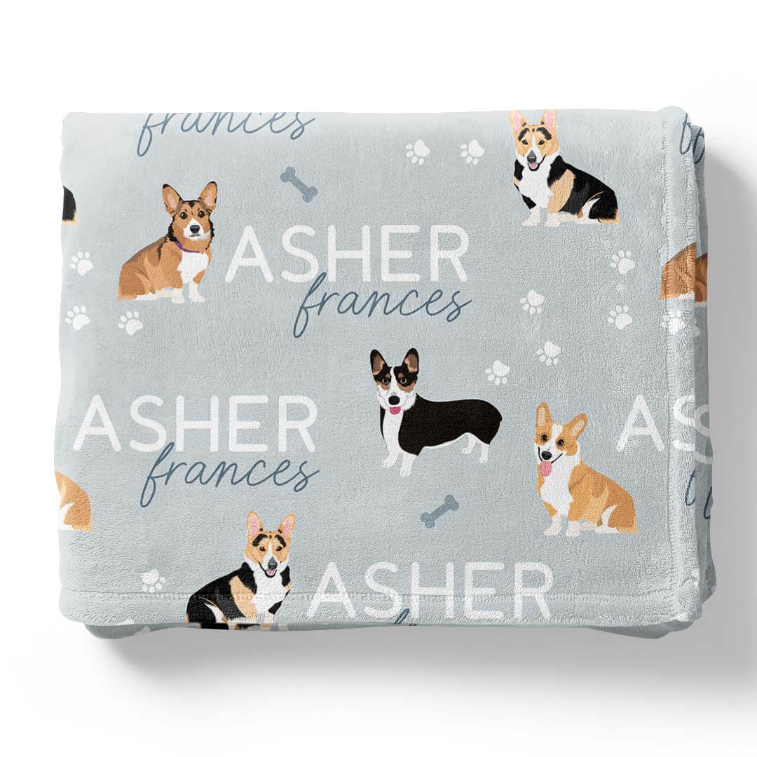 Personalized Kids Blankets | Dog Breeds