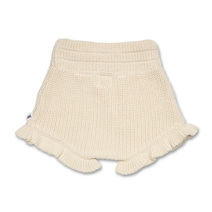 Cream Organic Cotton Knit Bloomers