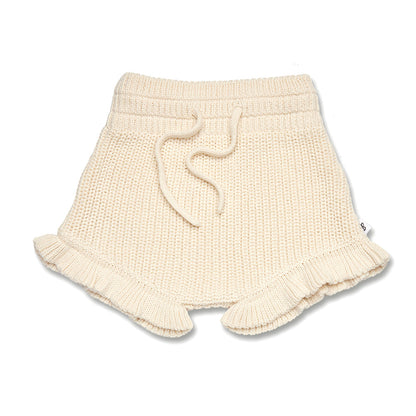 Cream Organic Cotton Knit Bloomers