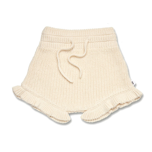 Cream Organic Cotton Knit Bloomers
