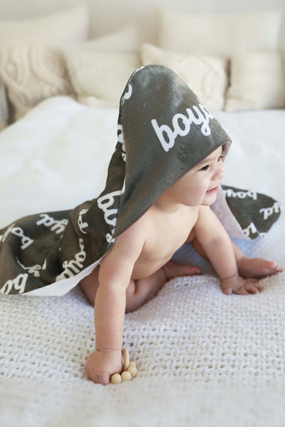 Personalized Hooded Towel | Solids