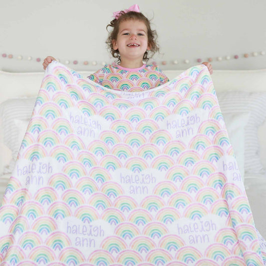 Daydream Personalized Kids Blanket