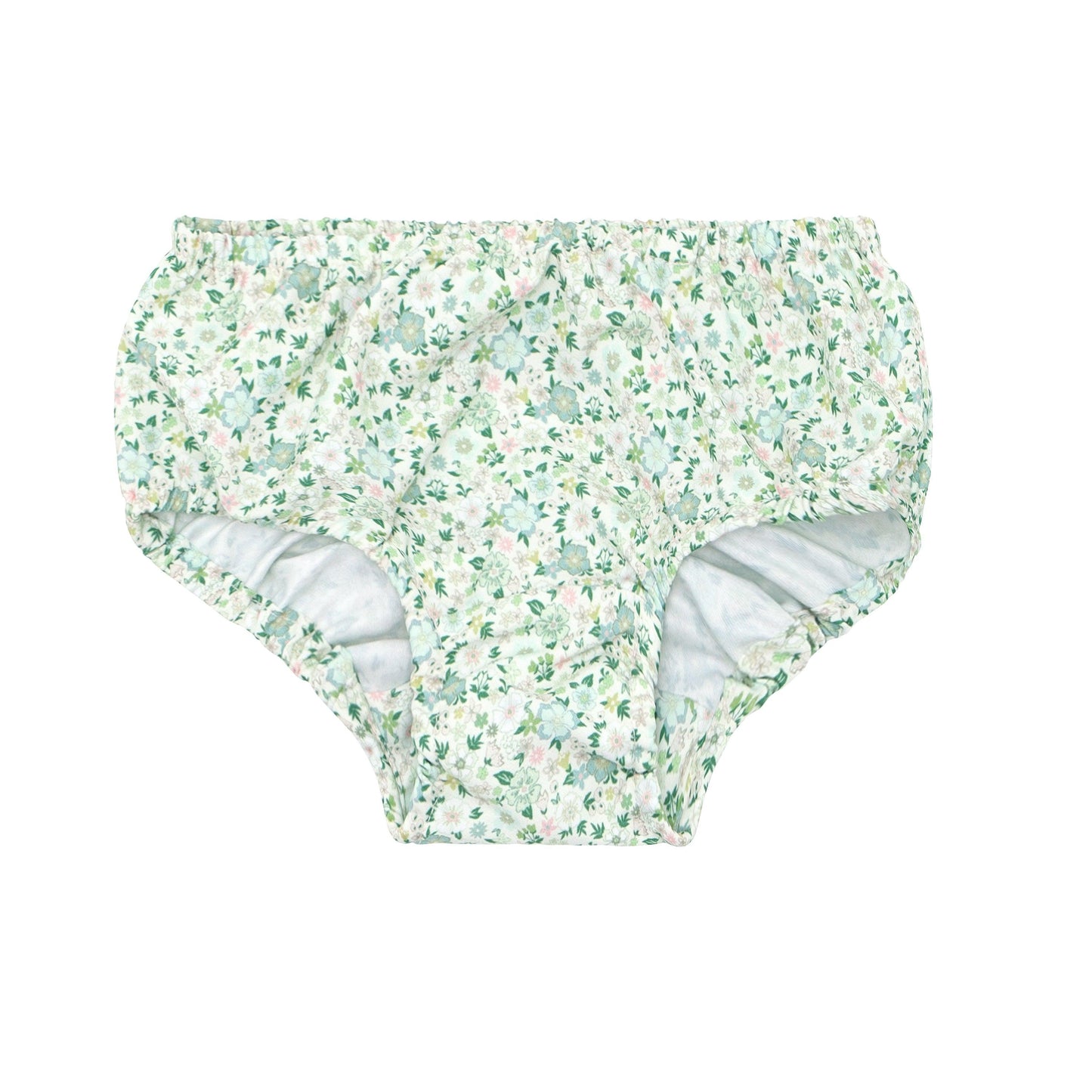 sea marsh floral diaper cover