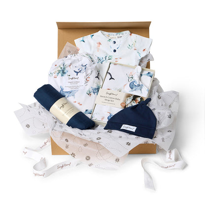 Deluxe Newborn Gift Hamper - Ocean