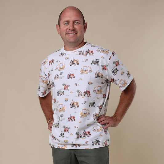 Diggers & Tractors Organic Unisex T-Shirt