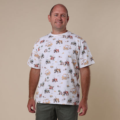 Diggers & Tractors Organic Unisex T-Shirt