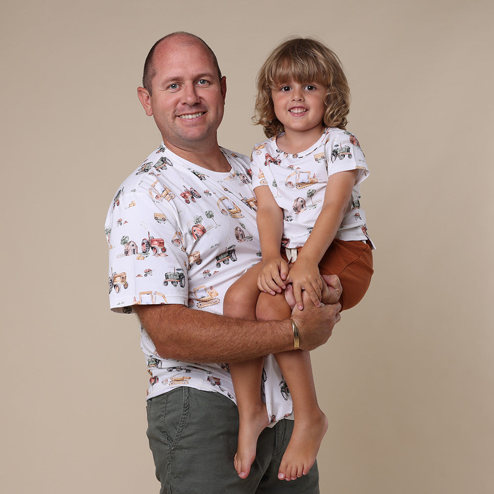 Diggers & Tractors Organic Unisex T-Shirt