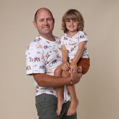 Diggers & Tractors Organic Unisex T-Shirt