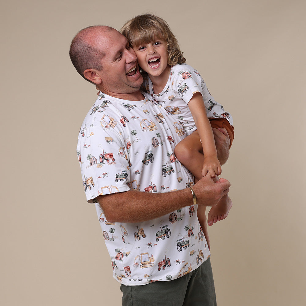 Diggers & Tractors Organic Unisex T-Shirt