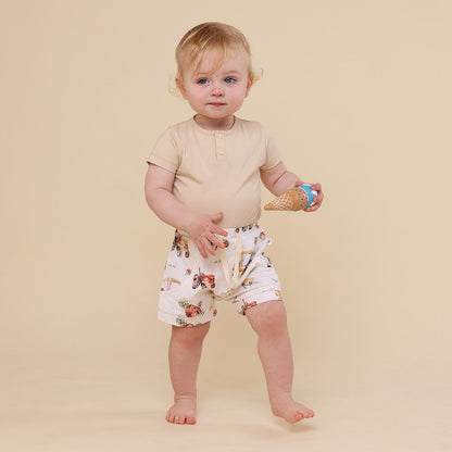 Diggers & Tractors Organic Shorts