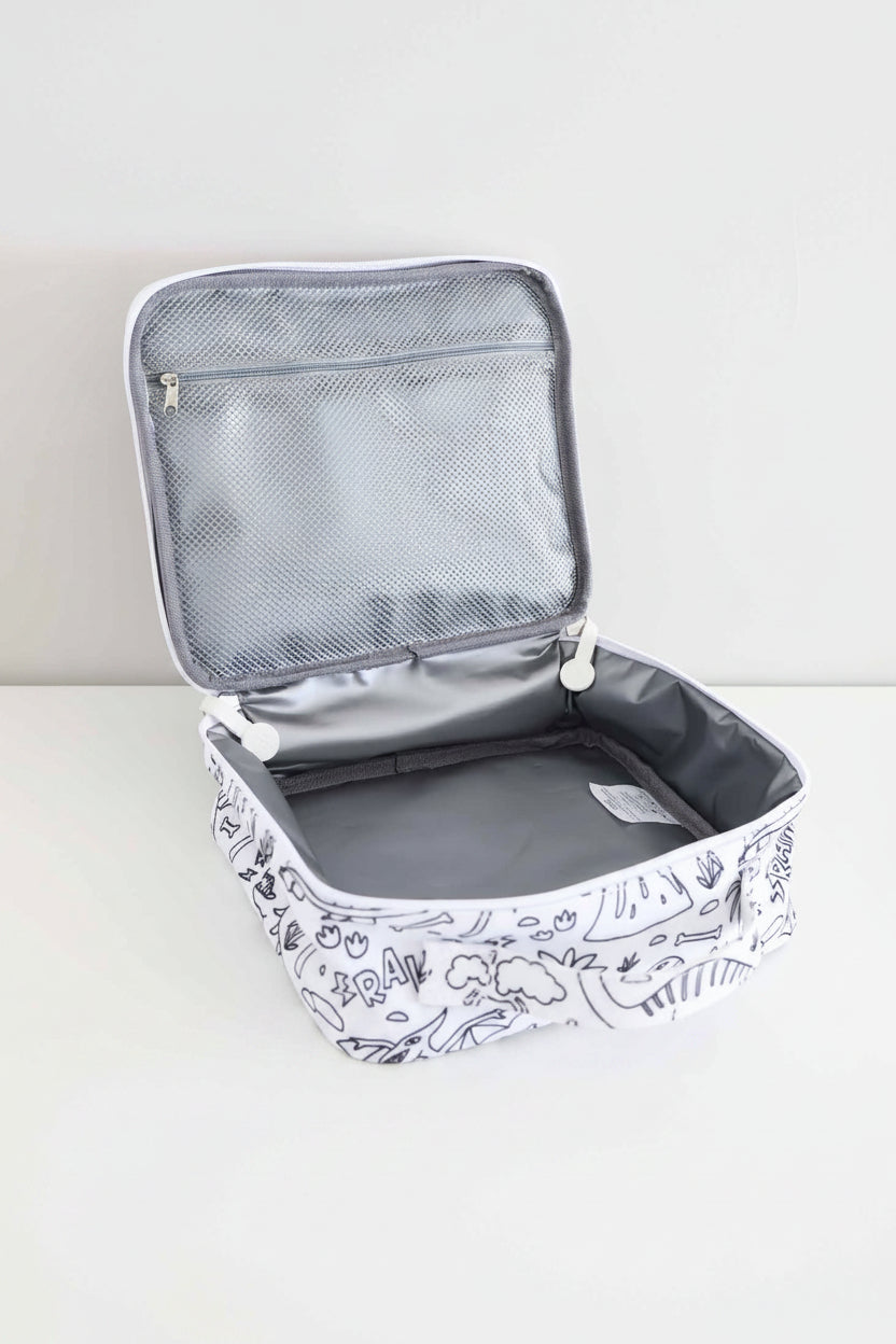 Kids Colorable Lunchbox | Jurassic Playground