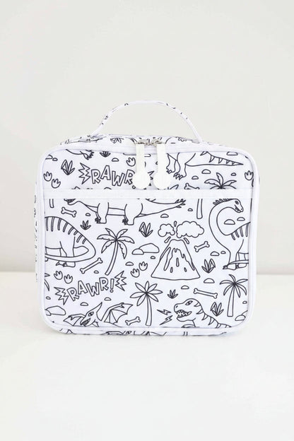 Kids Colorable Lunchbox | Jurassic Playground