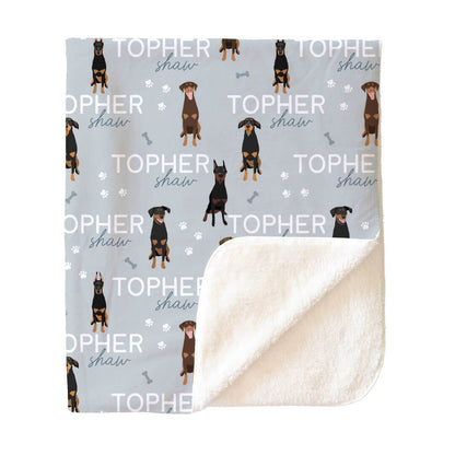 Personalized Kids Blankets | Dog Breeds