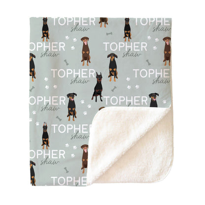 Personalized Kids Blankets | Dog Breeds