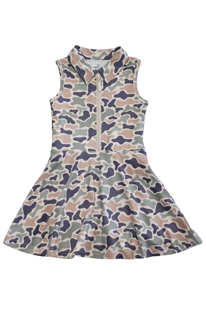 Girl's Polo Dress | Camo Cutie
