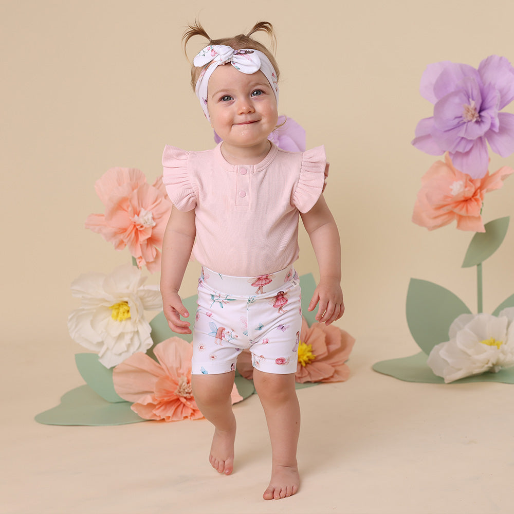 Fairy Garden Organic Bike Shorts