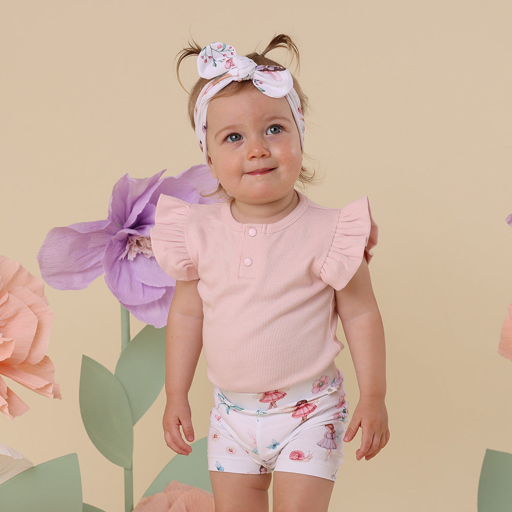 Fairy Garden Organic Bike Shorts