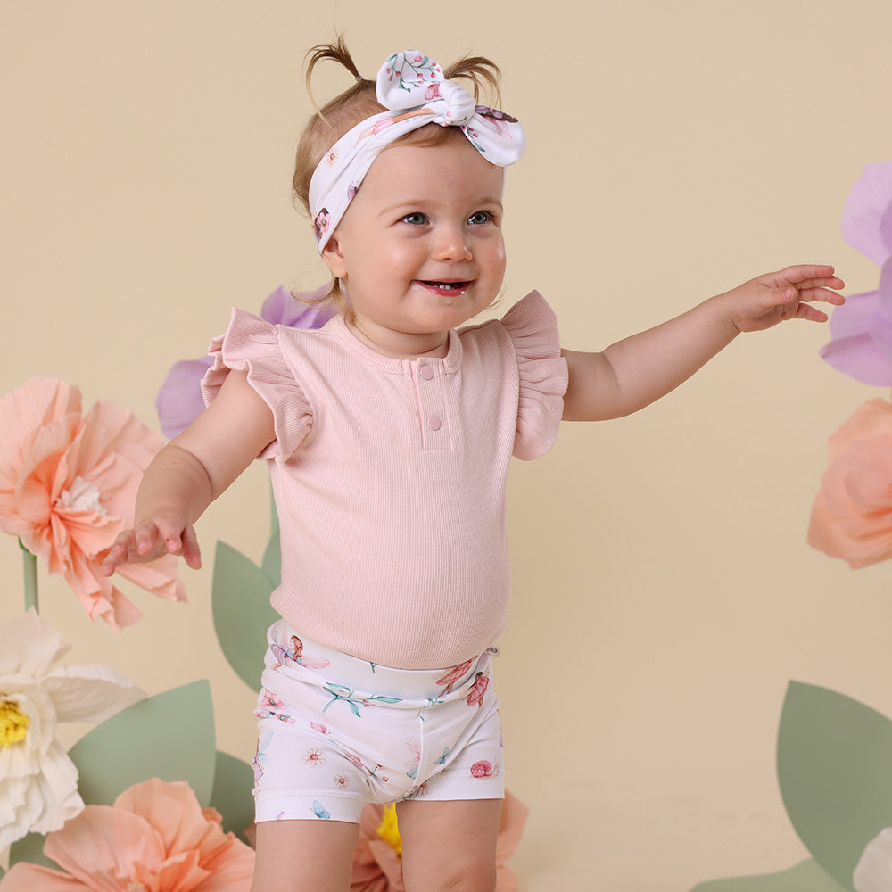 Fairy Garden Organic Bike Shorts
