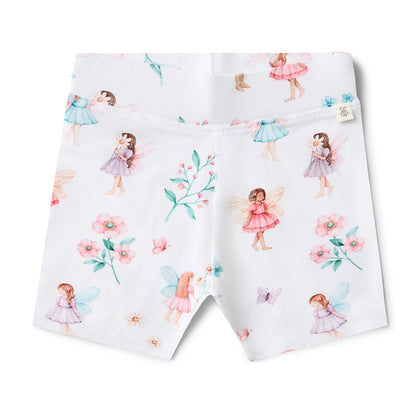 Fairy Garden Organic Bike Shorts