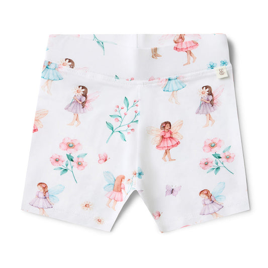 Fairy Garden Organic Bike Shorts