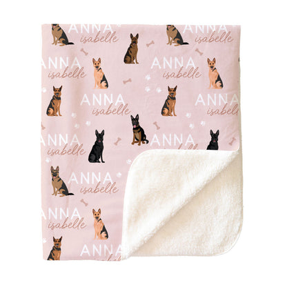 Personalized Kids Blankets | Dog Breeds