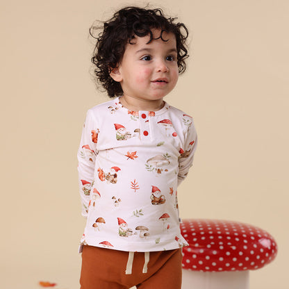 Gnomes Organic Long Sleeve Top