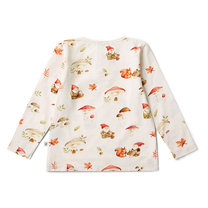 Gnomes Organic Long Sleeve Top