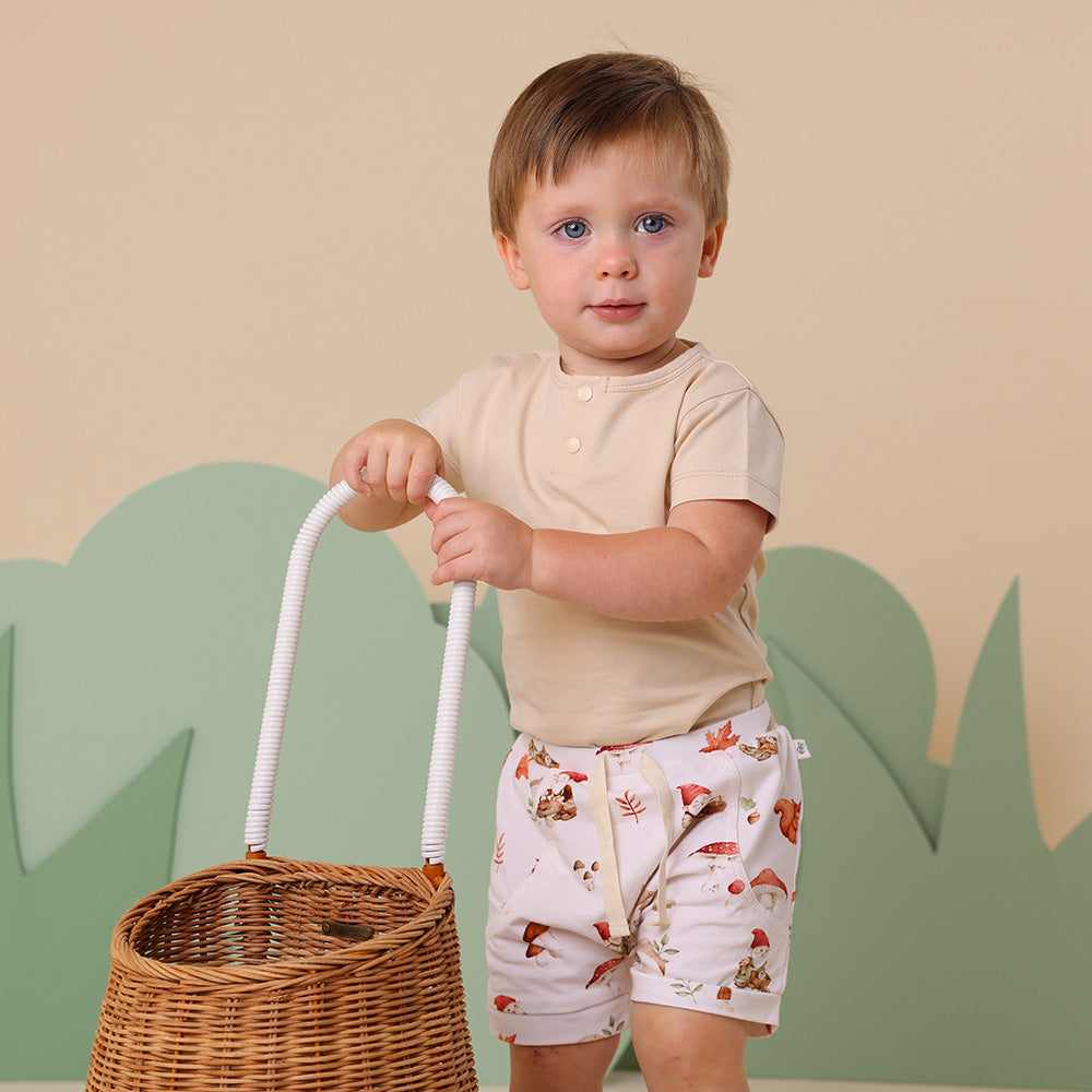 Gnomes Organic Shorts