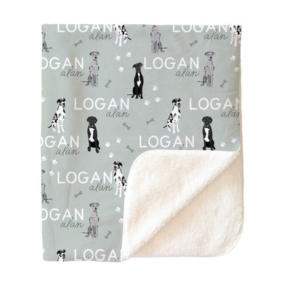 Personalized Kids Blankets | Dog Breeds