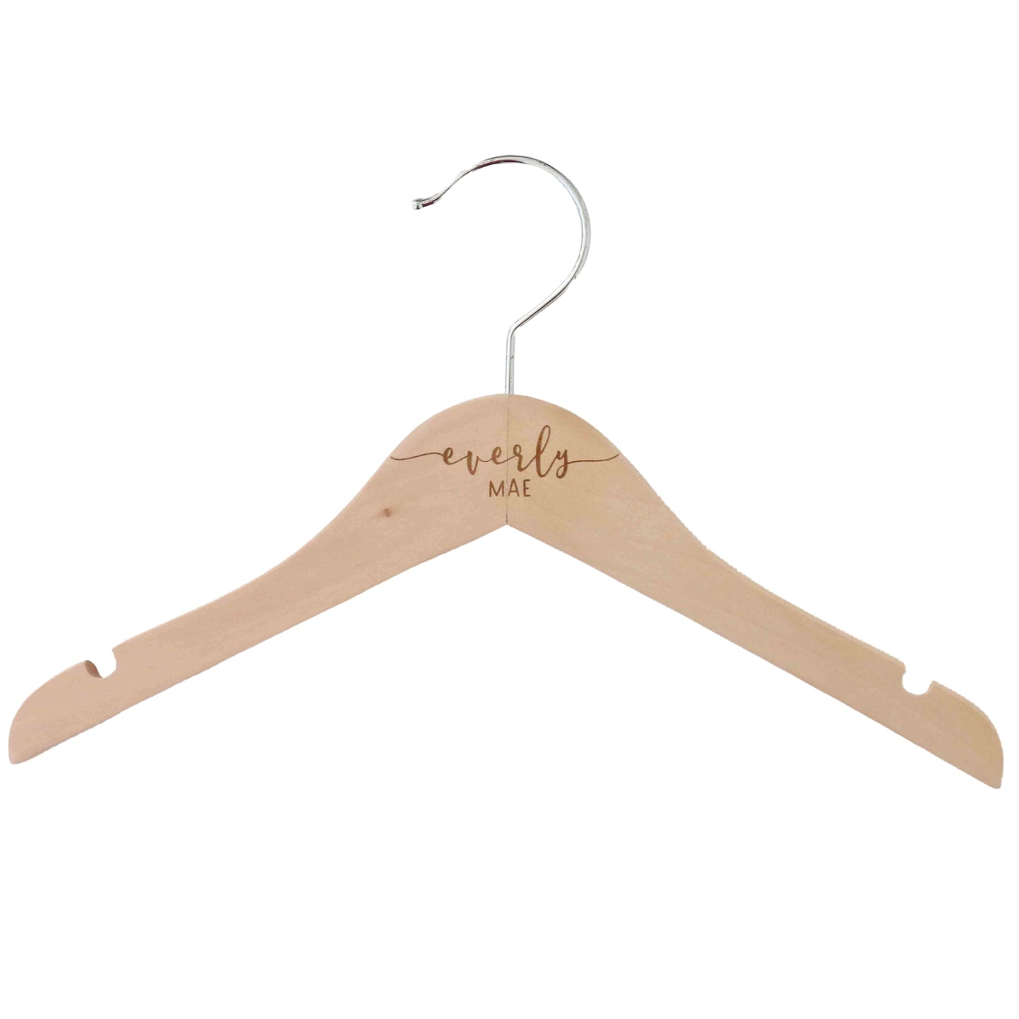 Personalized Baby Name Wood Hanger | Sweet Script