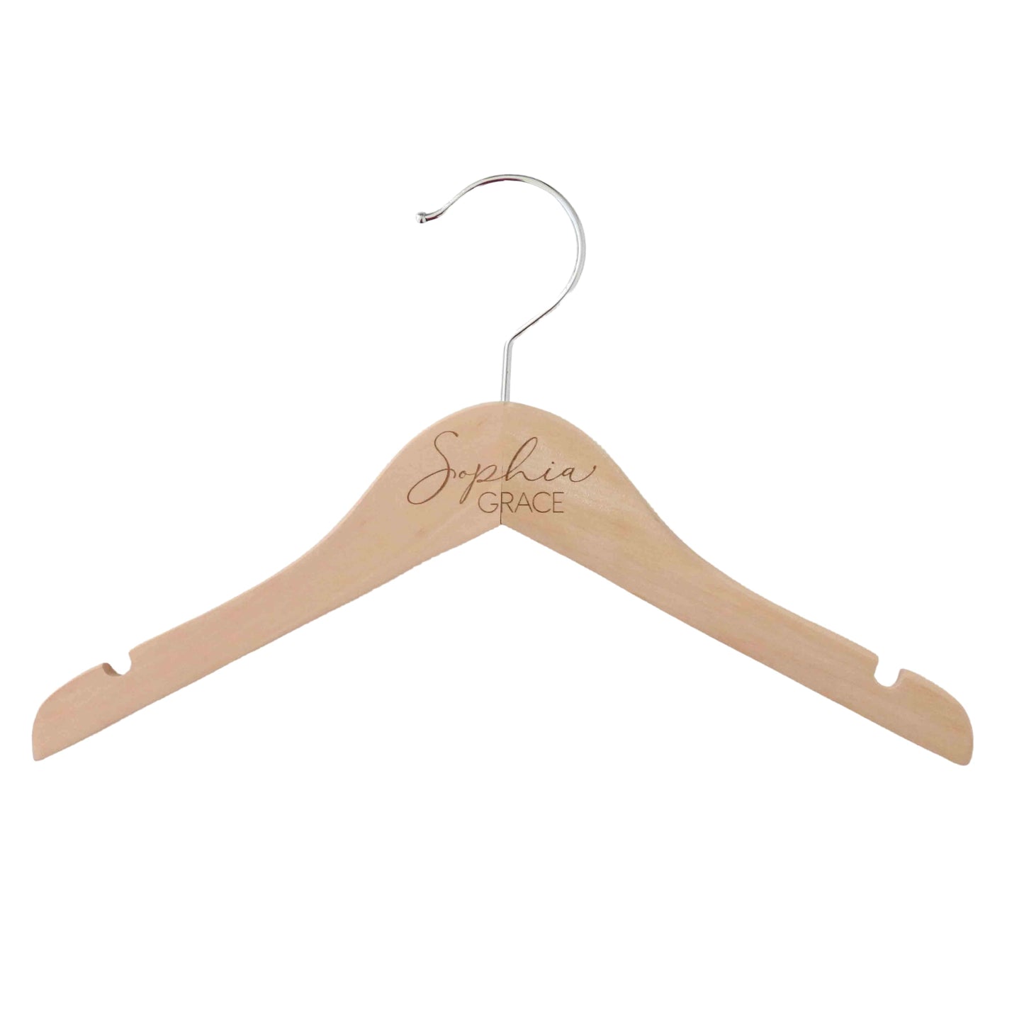 Personalized Baby Name Wood Hanger | Simple