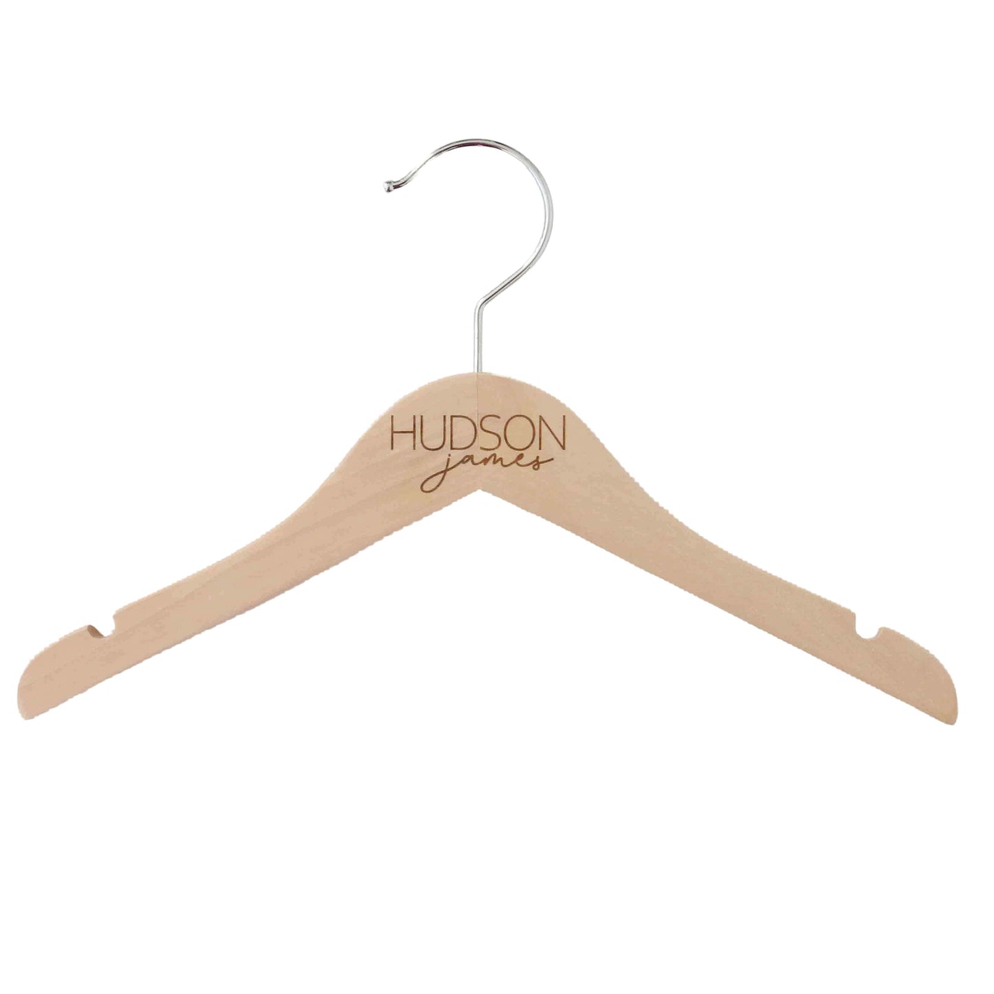 Personalized Baby Name Wood Hanger | Whimsy