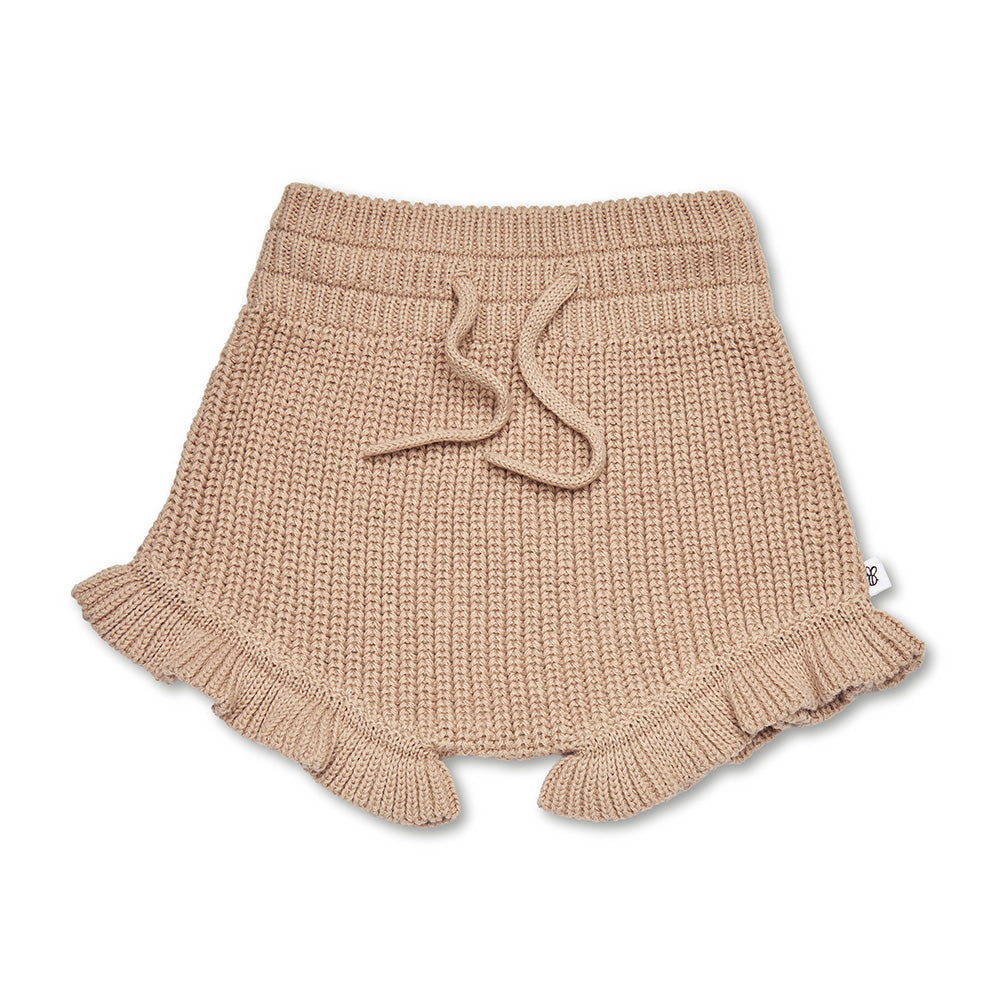 Hazelnut Organic Cotton Knit Bloomers