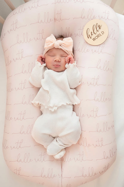 Personalized Baby Name Swaddle Blanket