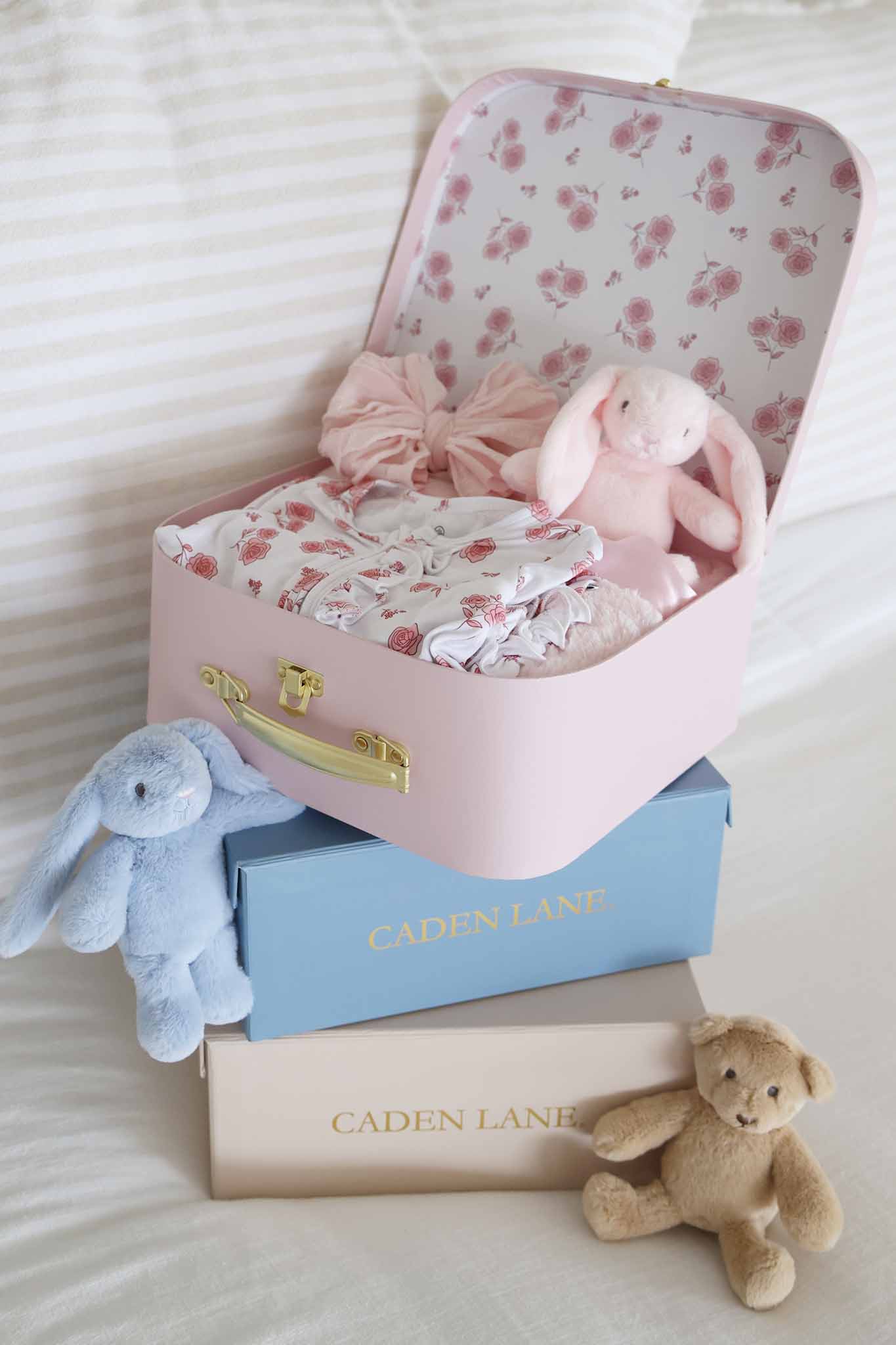 Newborn Keepsake Gift Box Set | Rose Garden
