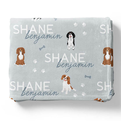 Personalized Kids Blankets | Dog Breeds