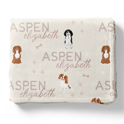 Personalized Kids Blankets | Dog Breeds