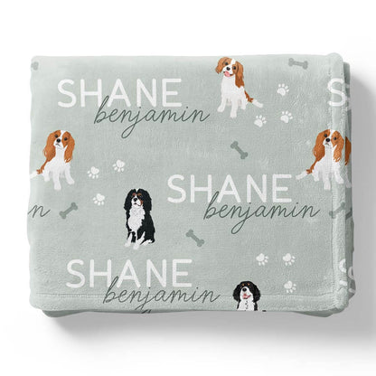 Personalized Kids Blankets | Dog Breeds