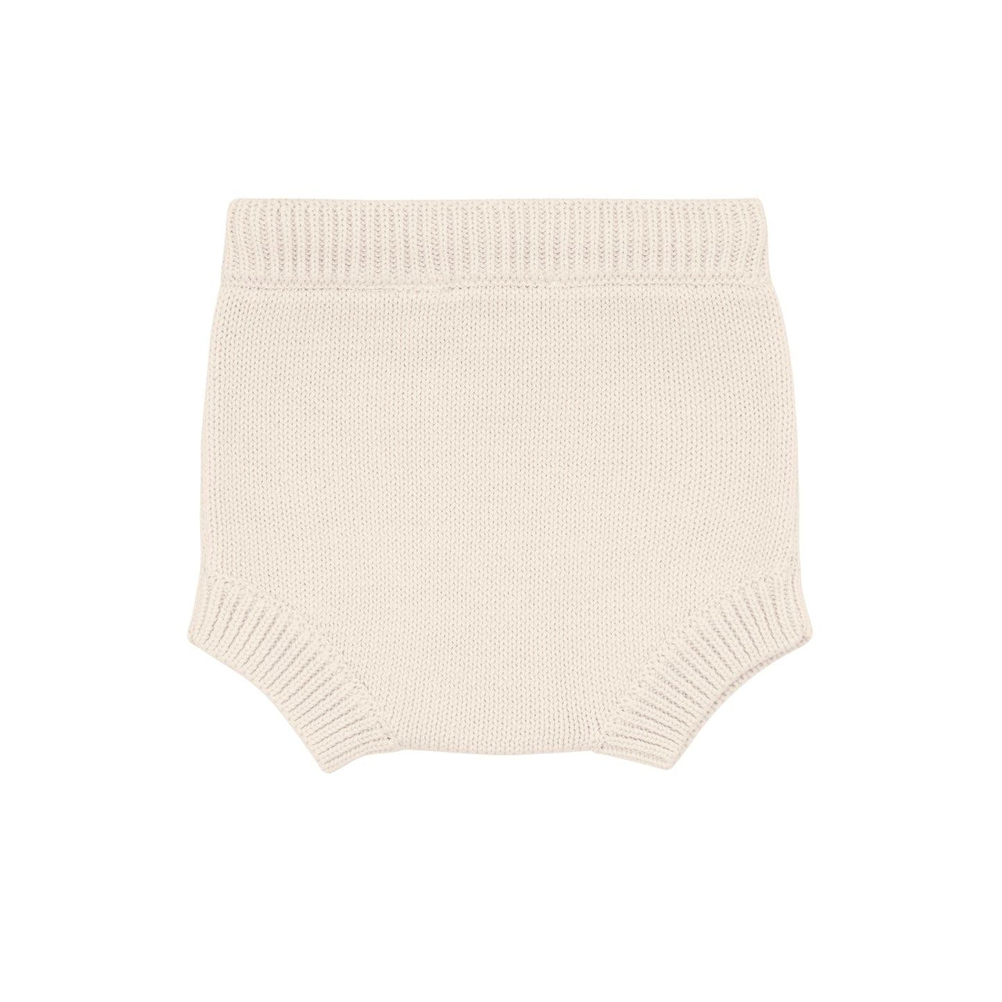 baby cream knit bloomer