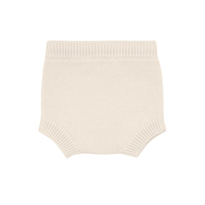 baby cream knit bloomer