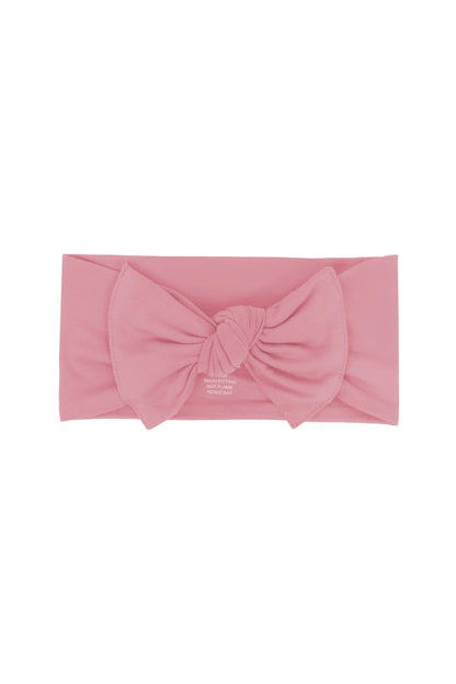 Knotted Bow Headband in Apple Blossom