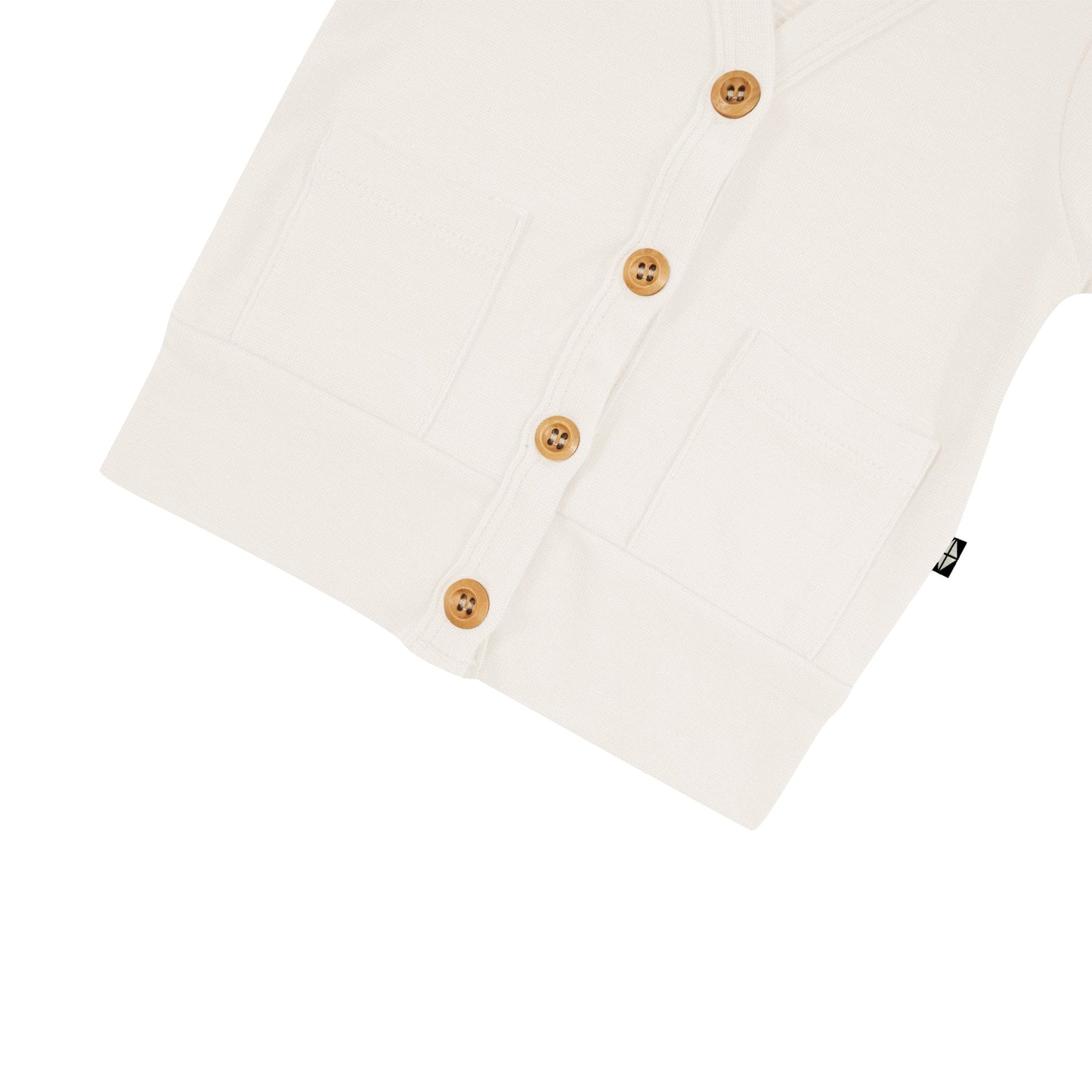 Bamboo Jersey Cardigan in Oat