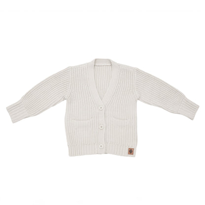 Chunky Knit Oversized Cardigan in Oat