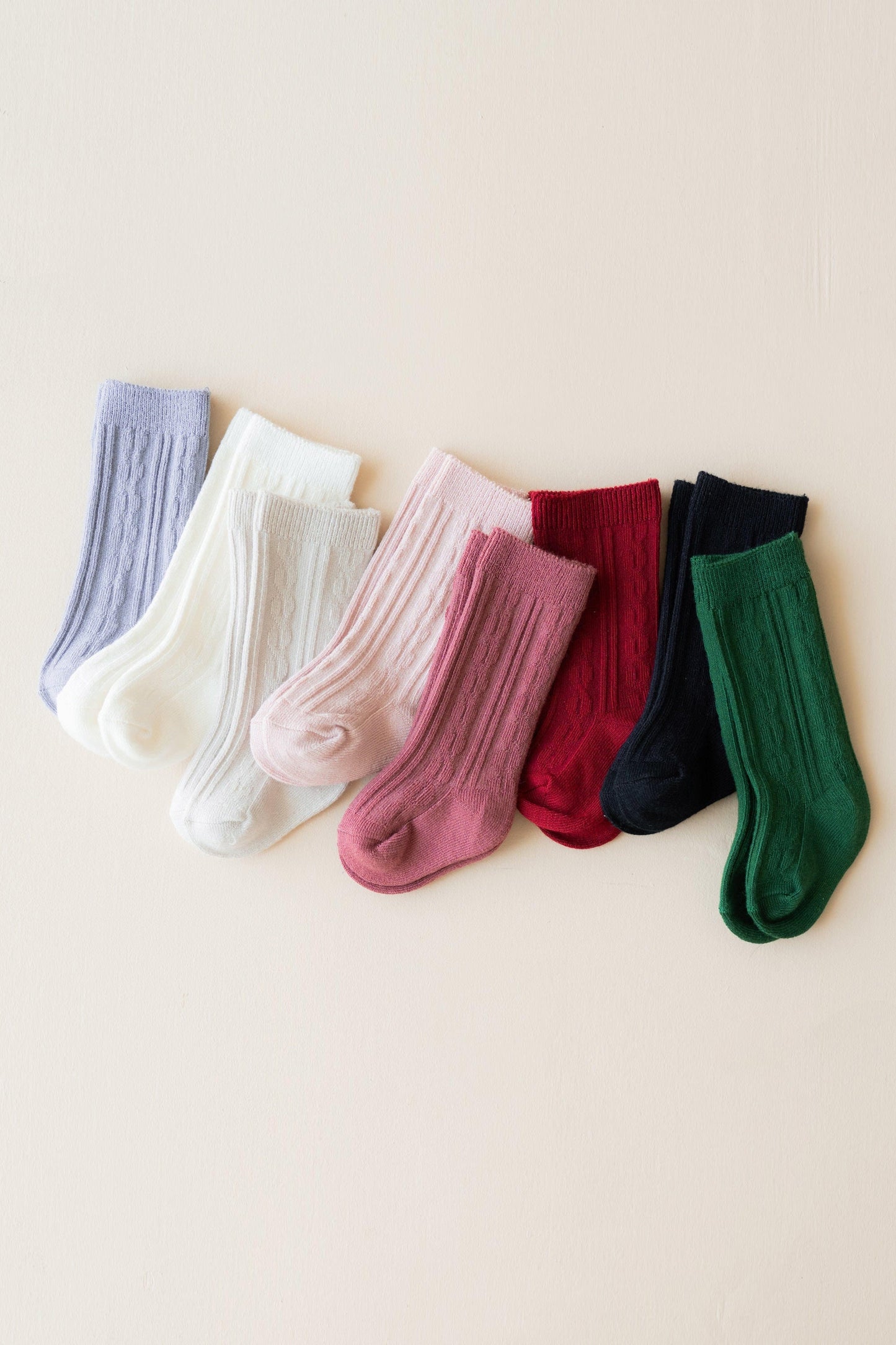 Knee High Socks in Ruby