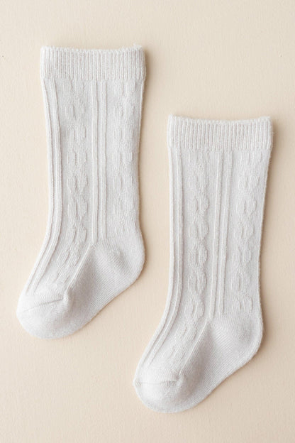 Knee High Socks in Oat
