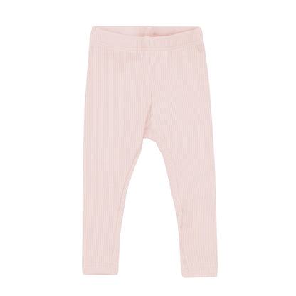 Ribbed Leggings in Blush