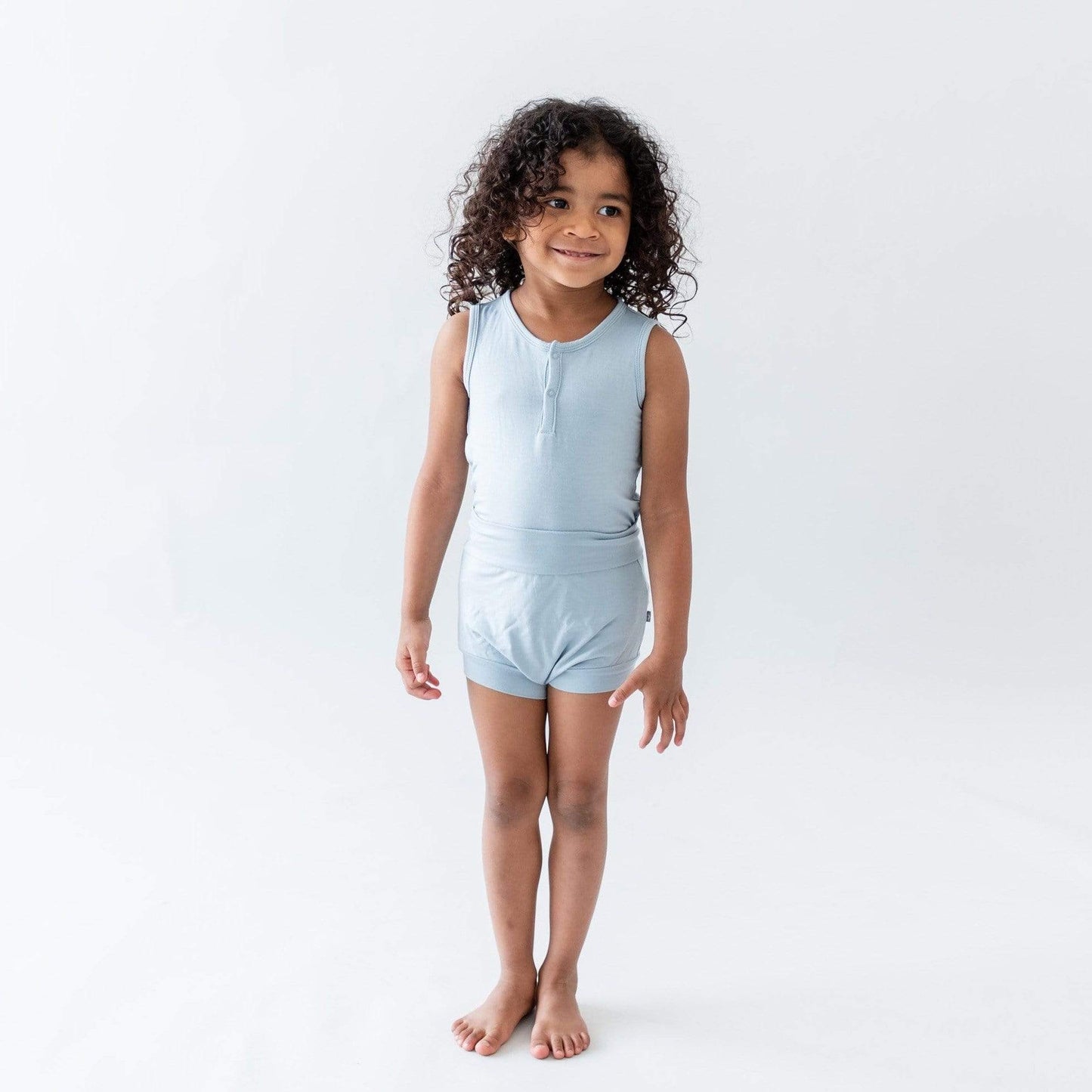 Sleeveless Bodysuit in Fog